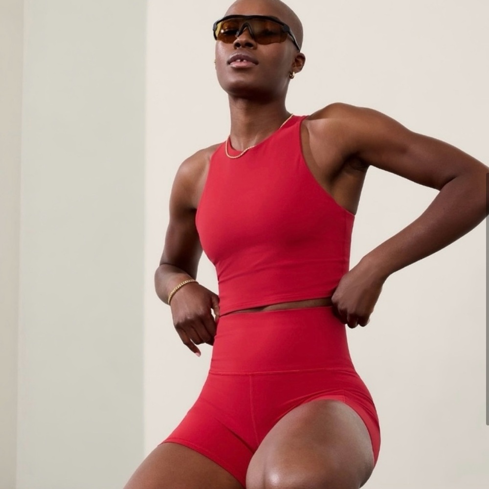 Red Athleta Tank